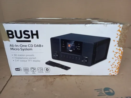 BOXED BUSH ALL IN ONE CD DAB+ MICRO SYSTEM 