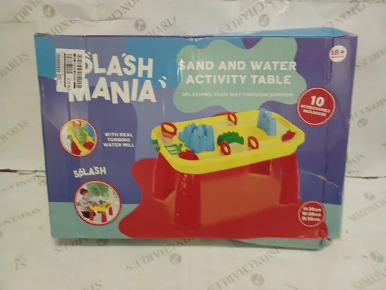 SUNSHINE FUN CLUB SAND & WATER TABLE  RRP £29.99