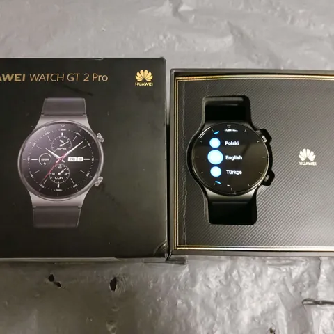 BOXED HUAWEI WATCH GT 2 PRO SMART WATCH