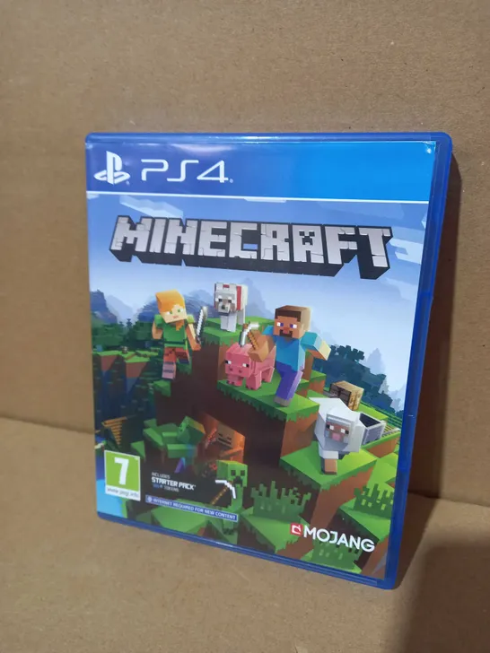 PLAYSTATION 4 MINECRAFT VIDEO GAME