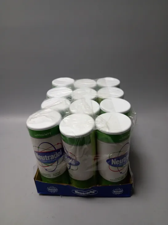 LOT OF 12 ASSORTED NANTRADOL CARPET DEODORIZER - COLLECTION ONLY 