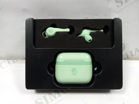 SKULLCANDY INDY EVO TRUE WIRELESS EARBUDS IN GREEN