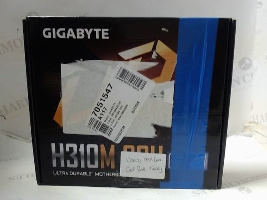 GIGABYTE H310M S2H SOCKET 1151/H370/DDR4/S-ATA MOTHERBOARD