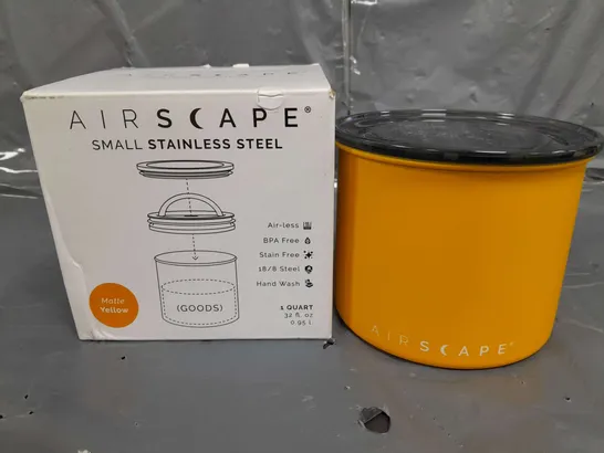 AIRSCAPE CANISTER YELLOW MATTE - 250G