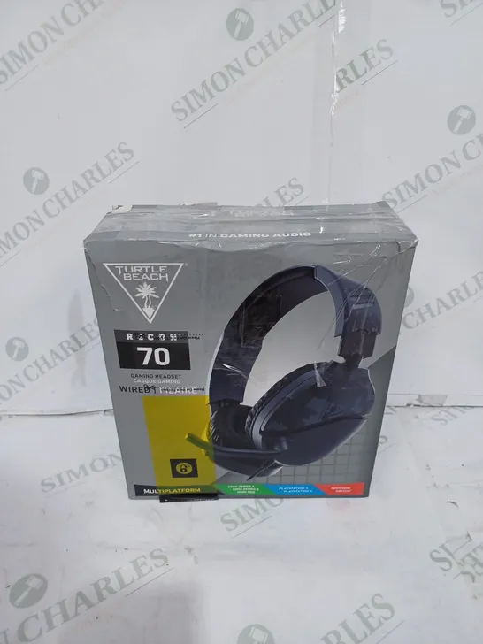 TURTLE BEACH RECON 70 MULTIPLATFORM GAMING HEADSET 