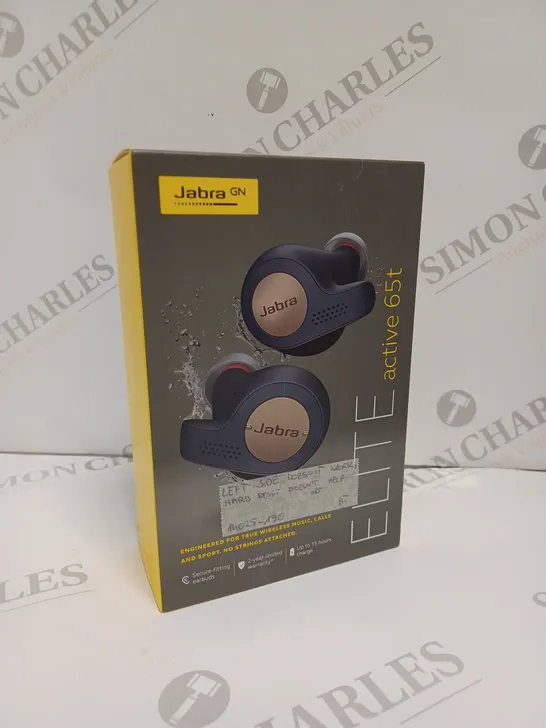 BOXED JABRA ELITE ACTIVE 65T EARBUDS