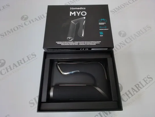 BRAND NEW BOXED HOMEDICS MYO HANDHELD PHYSIO MASSAGER 