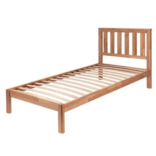 BOXED KROK WOOD SOFIA SOLID WOOD BED IN BEECH // SIZE: 200 X 90cm (1 BOX)