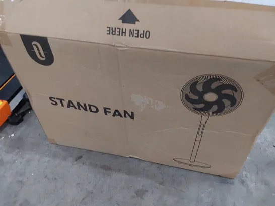 BOXED STAND FAN BLACK