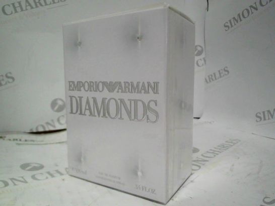SEALED EMPORIO ARMANI DIAMONDS EDP 100ML