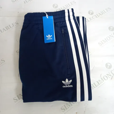 ADIDAS NAVY BLUE TRACKSUIT PANTS - MEDIUM