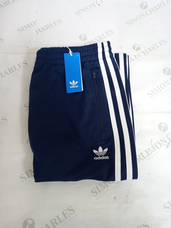 ADIDAS NAVY BLUE TRACKSUIT PANTS - MEDIUM