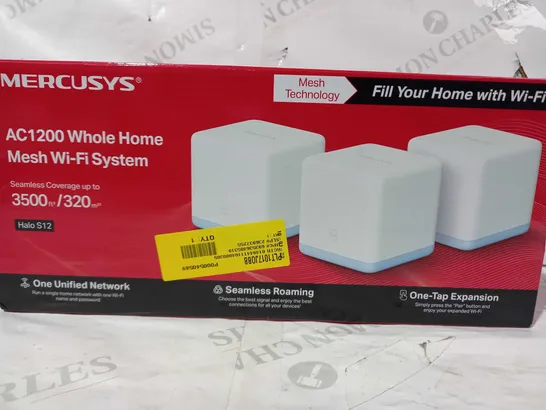 MERCUSYS AC1200 WHOLE HOME MESH WI-FI SYSTEM