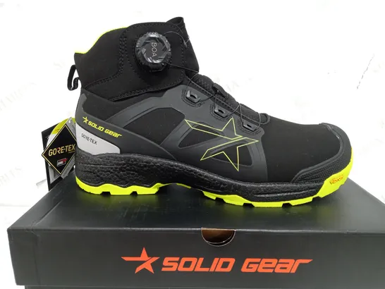 BOXED PAIR OF SOLID GEAR PRIME GTX MID S3 BOOTS - UK 13