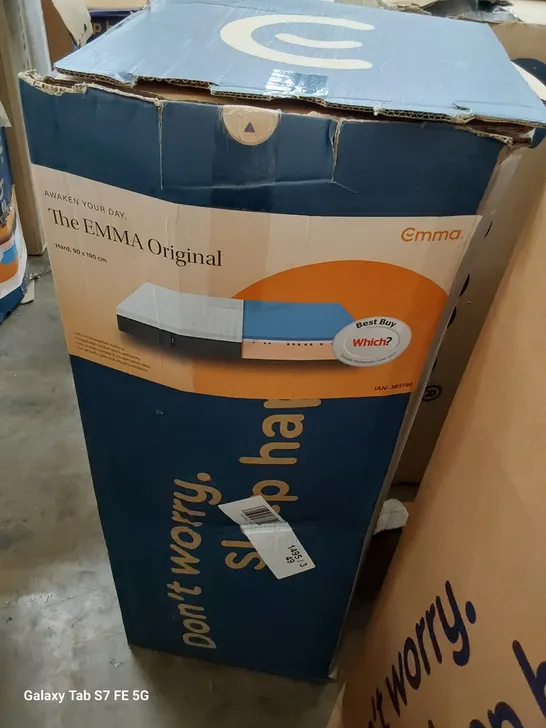 BOXED EMMA SINGLE MATTRESS 