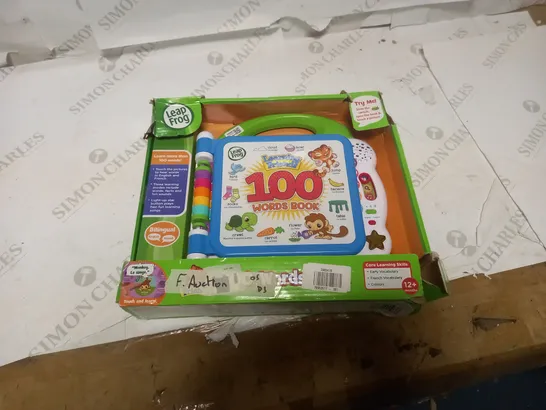 LEAP FROG 100 WORDS BOOK 