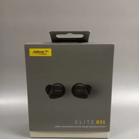 BOXED & SEALED JABRA ELITE 85T WIRELESS IN EAR HEADPHONES - BLACK