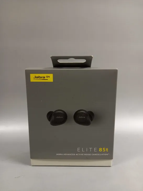 BOXED & SEALED JABRA ELITE 85T WIRELESS IN EAR HEADPHONES - BLACK