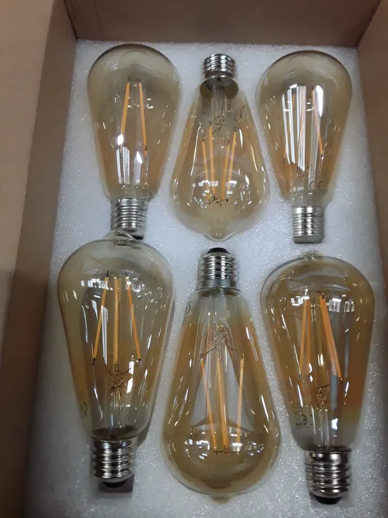 BOXED CONTAINING 3 SETS OF 6 LED ENERGY SAVING BULBS