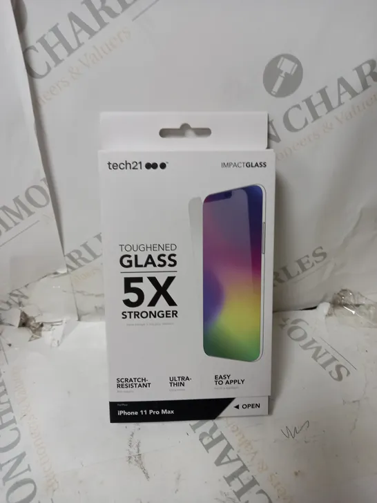 BOX OF IPHONE 11 PRO MAX GLASS SCREEN PROTECTORS 