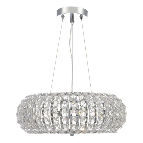 BOXED DAR LEBRON 3 - LIGHT CRYSTAL CHANDELIER