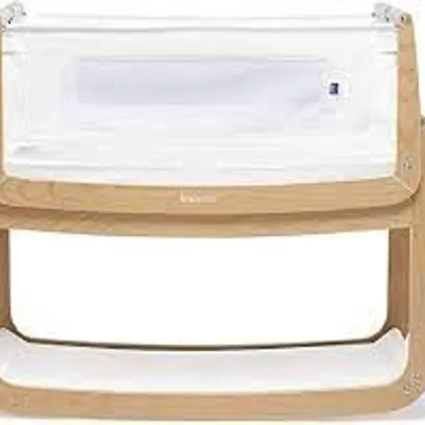 BOXED SNUZPOD NATURAL BEDSIDE CRIB (1 BOX)