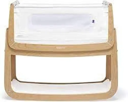 BOXED SNUZPOD NATURAL BEDSIDE CRIB (1 BOX)