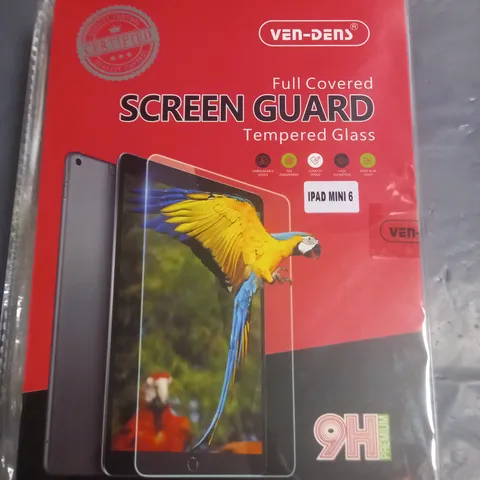 LOT OF 12 VEN-DENS FULL COVERED SCREEN GUARDS FOT IPAD MINI