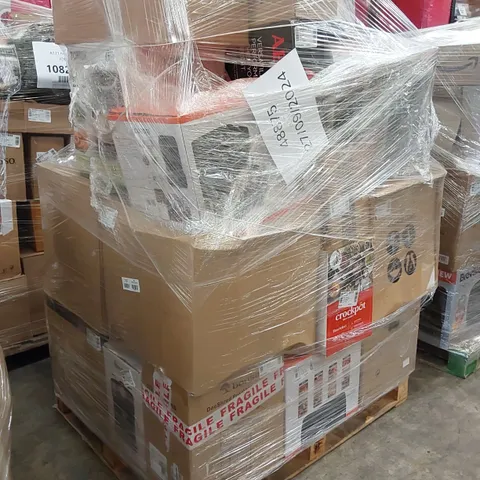 PALLET OF APPROXIMATELY 23 UNPROCESSED RAW RETURN HOUSEHOLD AND ELECTRICAL GOODS TO INCLUDE;