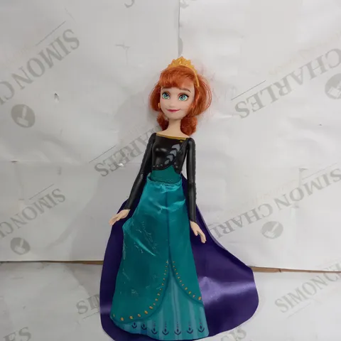 DISNEY FROZEN SINGING QUEEN ANNA DOLL