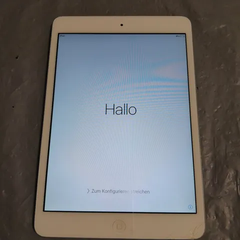 UNBOXED APPLE IPAD MINI IN WHITE - A1432