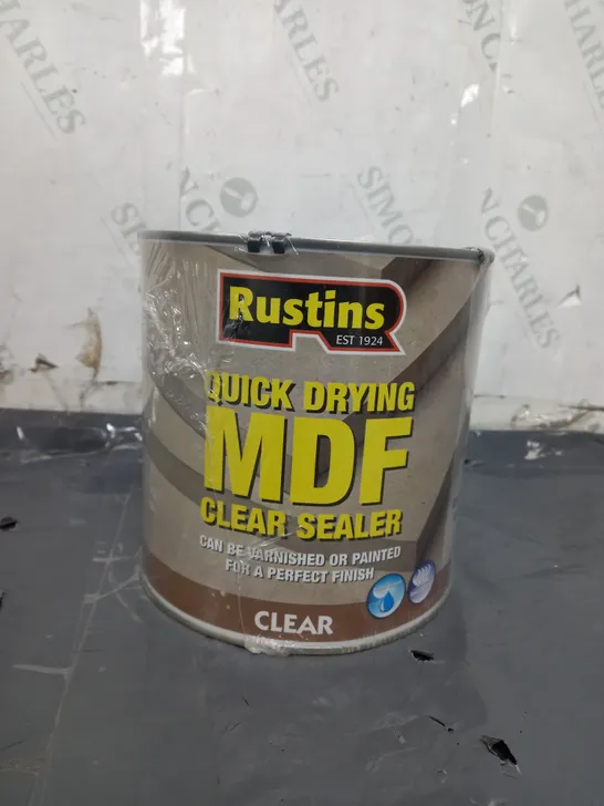 RUSTINS QUICK DRYING MDF SEALER CLEAR 2.5 LITRE 