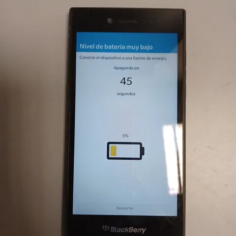 BLACKBERRY ANDROID SMARTPHONE - MODEL UNSPECIFIED 