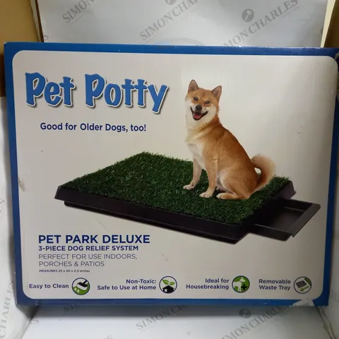 PET POTTY PET PARK DELUXE