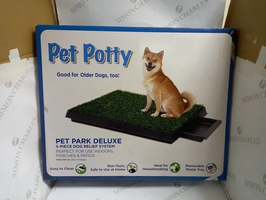 PET POTTY PET PARK DELUXE