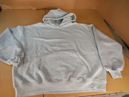 GYMSHARK GREY OVERSIZED HOODIE - S