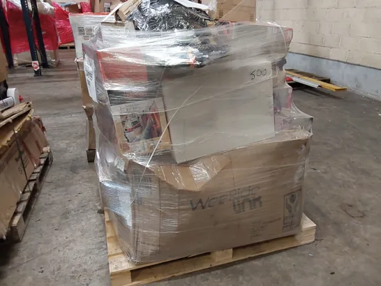 PALLET OF APPROXIMATELY 40 UNPROCESSED RAW RETURN HOUSEHOLD AND ELECTRICAL GOODS TO INCLUDE;