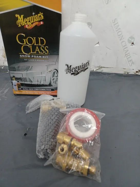 MEGUIARS GOLD CLASS SNOW FOAM KIT 