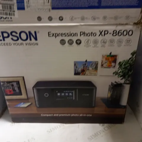 BOXED EPSON EXPRESSION PHOTO XP-8600 PRINTER