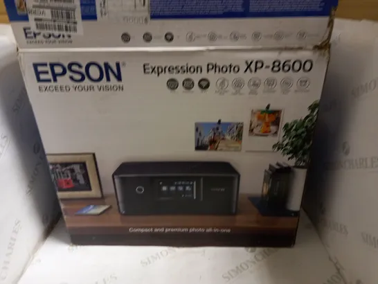 BOXED EPSON EXPRESSION PHOTO XP-8600 PRINTER