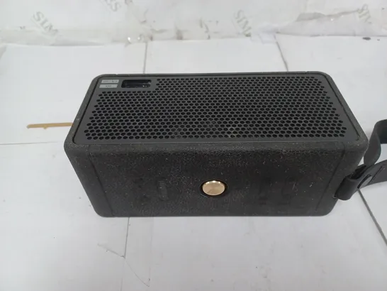 MARSHALL BLUETOOTH SPEAKER BLACK RRP £25.99