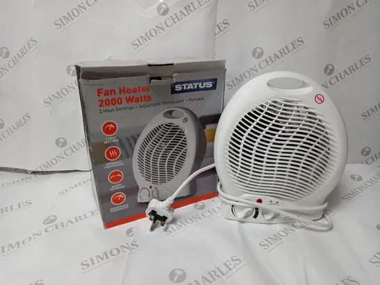 BOXED STATUS FAN HEATER 