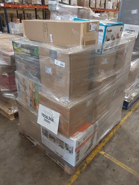 PALLET OF APPROXIMATELY UNPROCESSED RAW RETURN HOUSEHOLD AND ELECTRICAL GOODS TO INCLUDE;