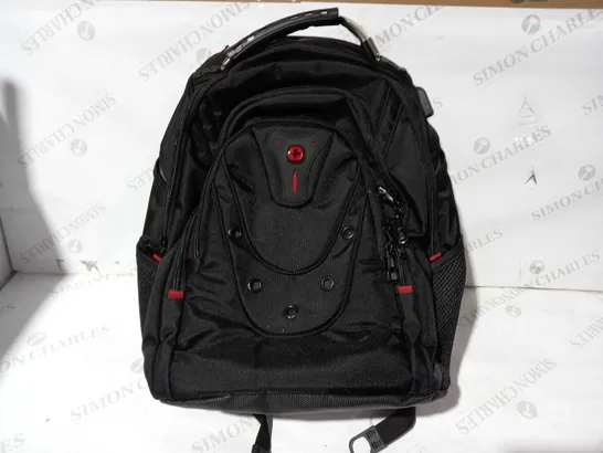 WENGER BACKPACK IN BLACK/RED