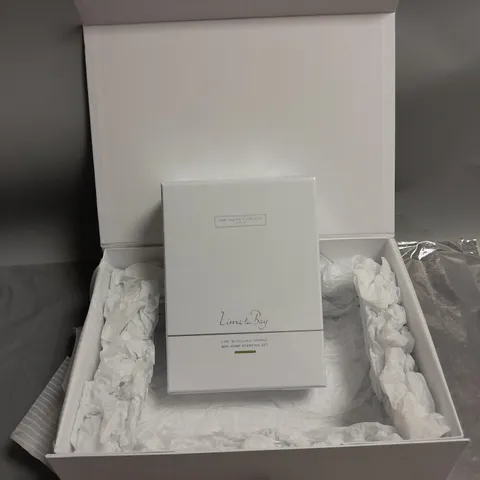 BOXED AND SEALED THE WHITE COMPANY LIME & BAY MINI HOME SCENTING SET