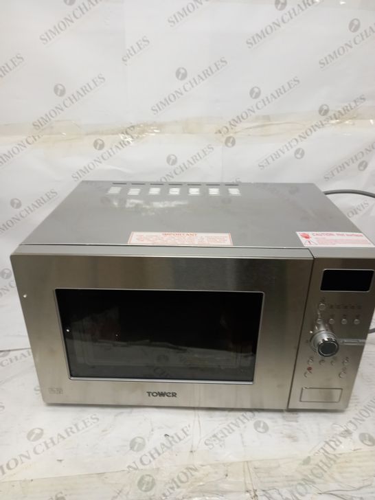 TOWER DUAL HEATER COMBO OVEN/MICROWAVE/GRILL STAINLESS STEEL