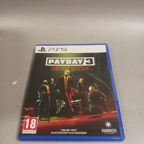 PAYDAY 3 DAY ONE EDITION FOR PS5 