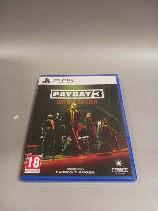 PAYDAY 3 DAY ONE EDITION FOR PS5 