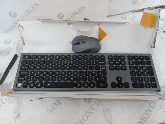 B.FRIEND RF720 BACKLIT WIRELESS KEYBOARD AND MOUSE COMBO BOXED