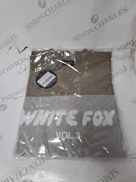 WHITE FOX OVERSIZED TEE SIZE M 